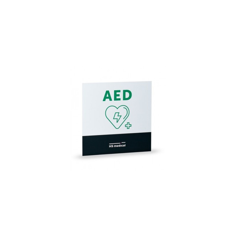 Tablica AED mała